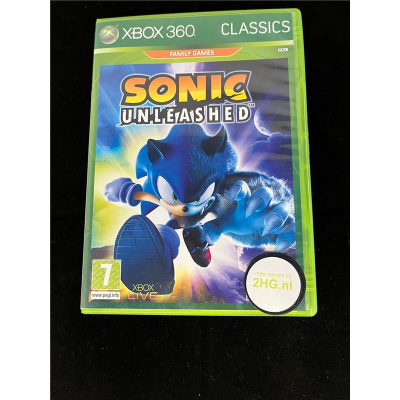 xbox 360 SONIC The HEDGEHOG Game (Works On US Consoles) PAL UK