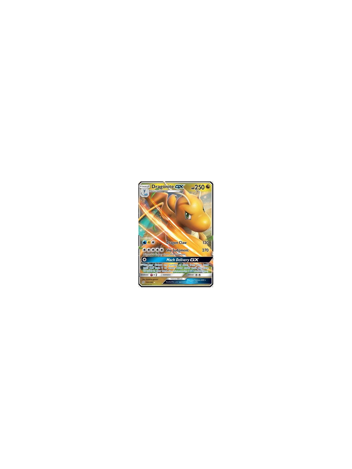 Dragonite GX (UNM 152)