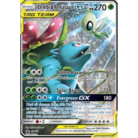 Celebi & Venusaur GX (SM 167)