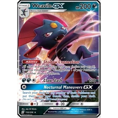 Weavile GX (UNM 132)