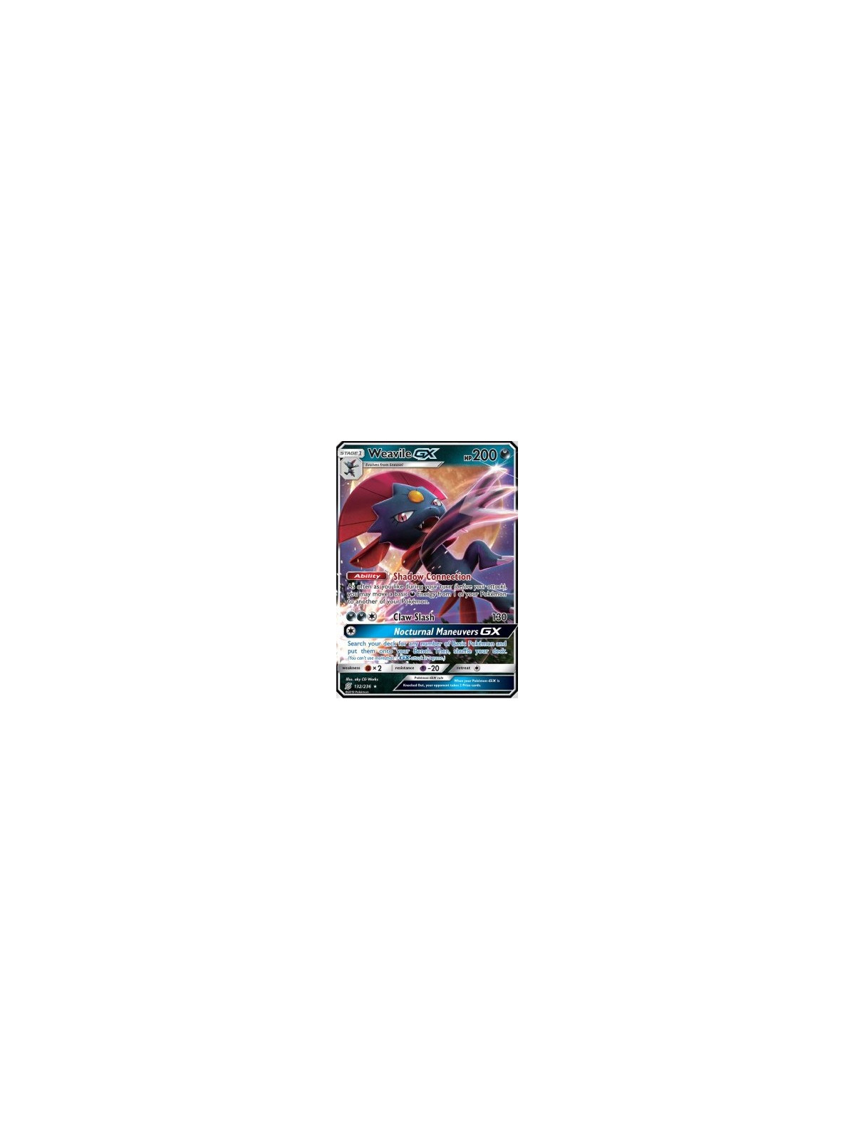 Weavile GX (UNM 132)