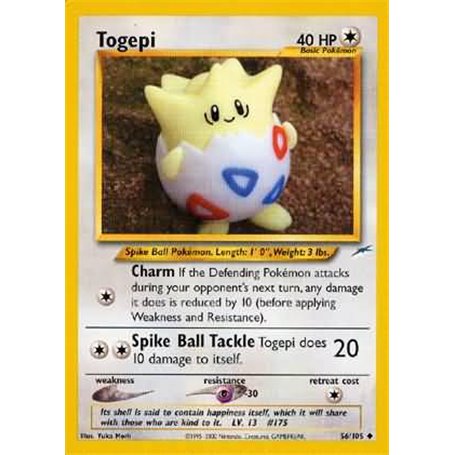 NDE 056 - TogepiNeo Destiny Neo Destiny€ 2,99 Neo Destiny