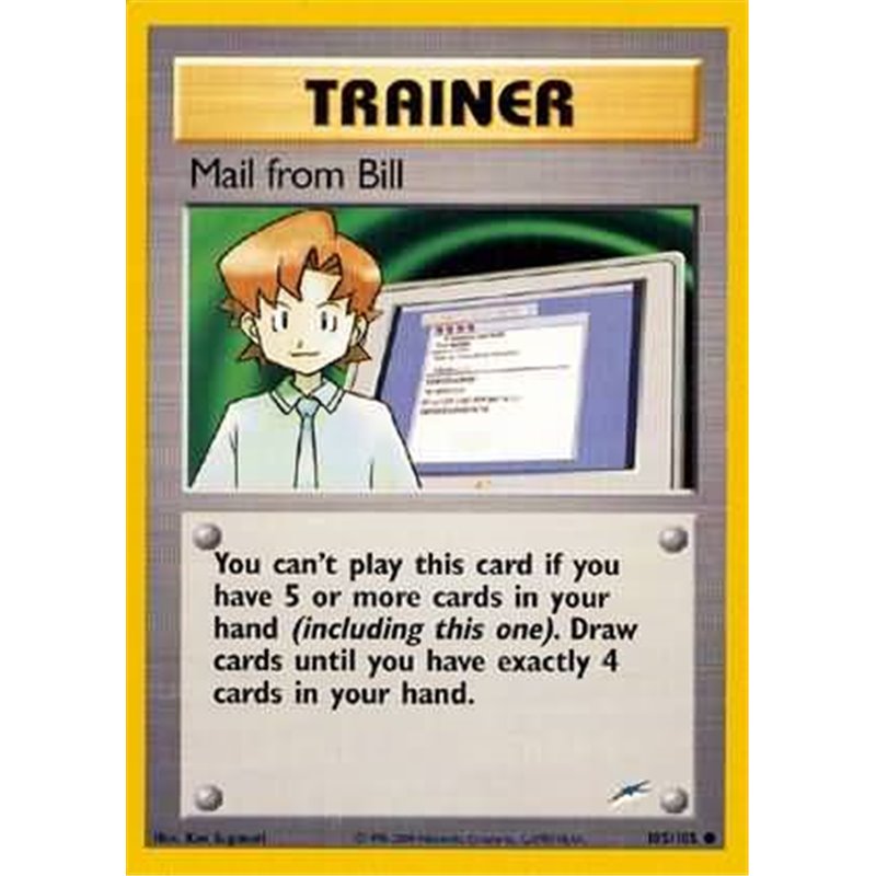 NDE 105 - Mail from BillNeo Destiny Neo Destiny€ 0,15 Neo Destiny