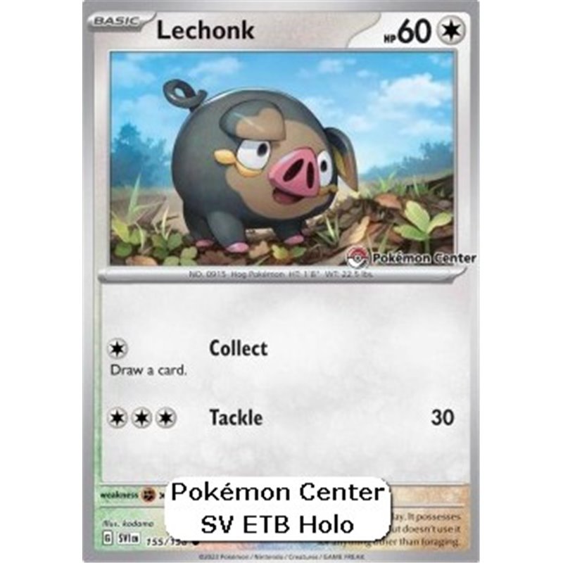 SV1en 155 - Lechonk - Promo
