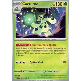 SV1en 006 - Cacturne - Reverse Holo SV1en 006 - Cacturne - Reverse Holo