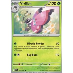 SV1en 010 - Vivillion - Reverse Holo SV1en 010 - Vivillion - Reverse Holo