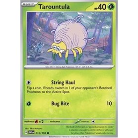 SV1en 016 - Tarountula - Reverse HoloScarlet & Violet Scarlet & Violet€ 0,35 Scarlet & Violet