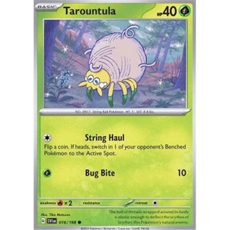 SV1en 016 - Tarountula - Reverse Holo