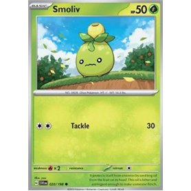 SV1en 020 - Smoliv - Reverse Holo SV1en 020 - Smoliv - Reverse Holo