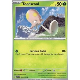 SV1en 024 - Toedscool - Reverse Holo SV1en 024 - Toedscool - Reverse Holo