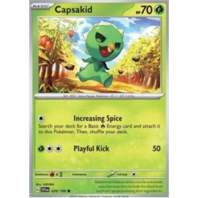 SV1en 028 - Capsakid - Reverse Holo SV1en 028 - Capsakid - Reverse Holo