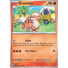SV1en 031 - Growlithe - Reverse Holo SV1en 031 - Growlithe - Reverse Holo