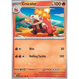 SV1en 037 - Crocalor - Reverse Holo SV1en 037 - Crocalor - Reverse Holo