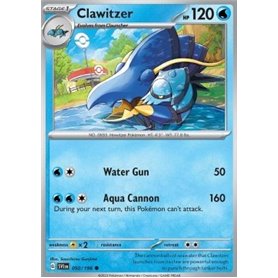 SV1en 050 - Clawitzer - Reverse Holo SV1en 050 - Clawitzer - Reverse Holo