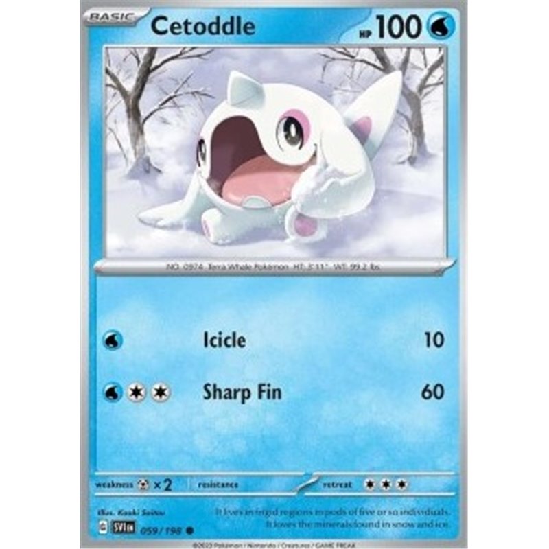 SV1en 059 - Cetoddle - Reverse Holo