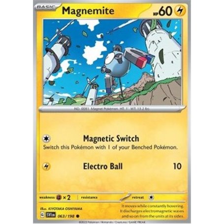 SV1en 063 - Magnemite - Reverse Holo
