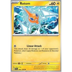 SV1en 069 - Rotom - Reverse Holo SV1en 069 - Rotom - Reverse Holo