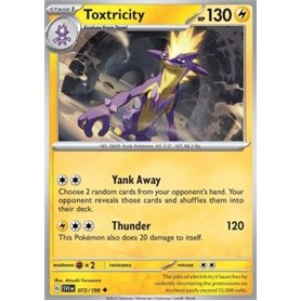 SV1en 072 - Toxtricity - Reverse Holo SV1en 072 - Toxtricity - Reverse Holo