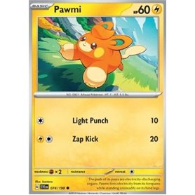 SV1en 074 - Pawmi - Reverse Holo SV1en 074 - Pawmi - Reverse Holo