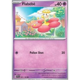 SV1en 091 - Flabébé - Reverse Holo SV1en 091 - Flabébé - Reverse Holo
