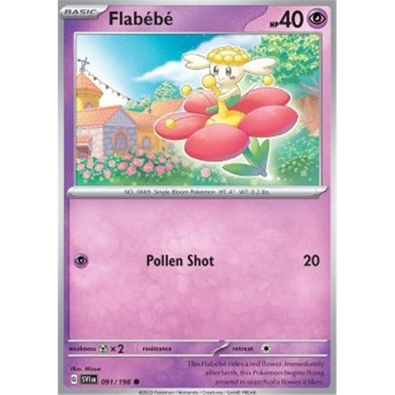 SV1en 091 - Flabébé - Reverse Holo
