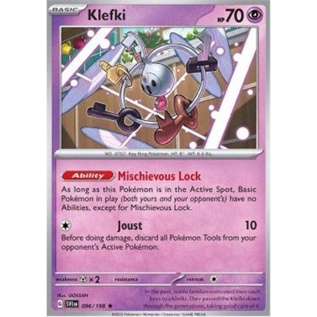 SV1en 096 - Klefki - Reverse Holo