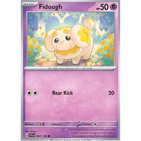 SV1en 097 - Fidough - Reverse Holo