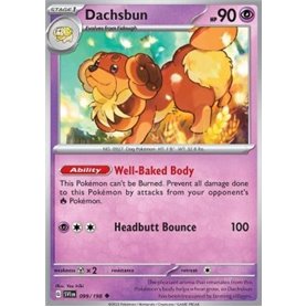 SV1en 099 - Dachsbun - Reverse Holo SV1en 099 - Dachsbun - Reverse Holo