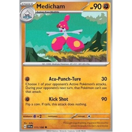 SV1en 111 - Medicham - Reverse Holo