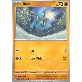 SV1en 112 - Riolu - Reverse Holo SV1en 112 - Riolu - Reverse Holo