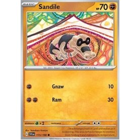 SV1en 115 - Sandile - Reverse Holo SV1en 115 - Sandile - Reverse Holo
