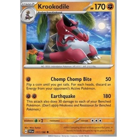 SV1en 117 - Krookodile - Reverse Holo