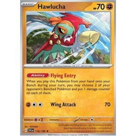 SV1en 118 - Hawlucha - Reverse Holo SV1en 118 - Hawlucha - Reverse Holo