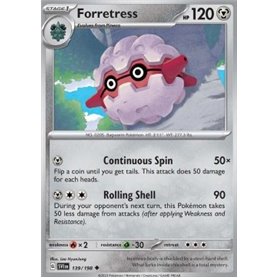 SV1en 139 - Forretress - Reverse Holo SV1en 139 - Forretress - Reverse Holo