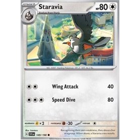 SV1en 149 - Staravia - Reverse Holo SV1en 149 - Staravia - Reverse Holo