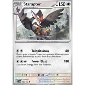 SV1en 150 - Staraptor - Reverse Holo SV1en 150 - Staraptor - Reverse Holo