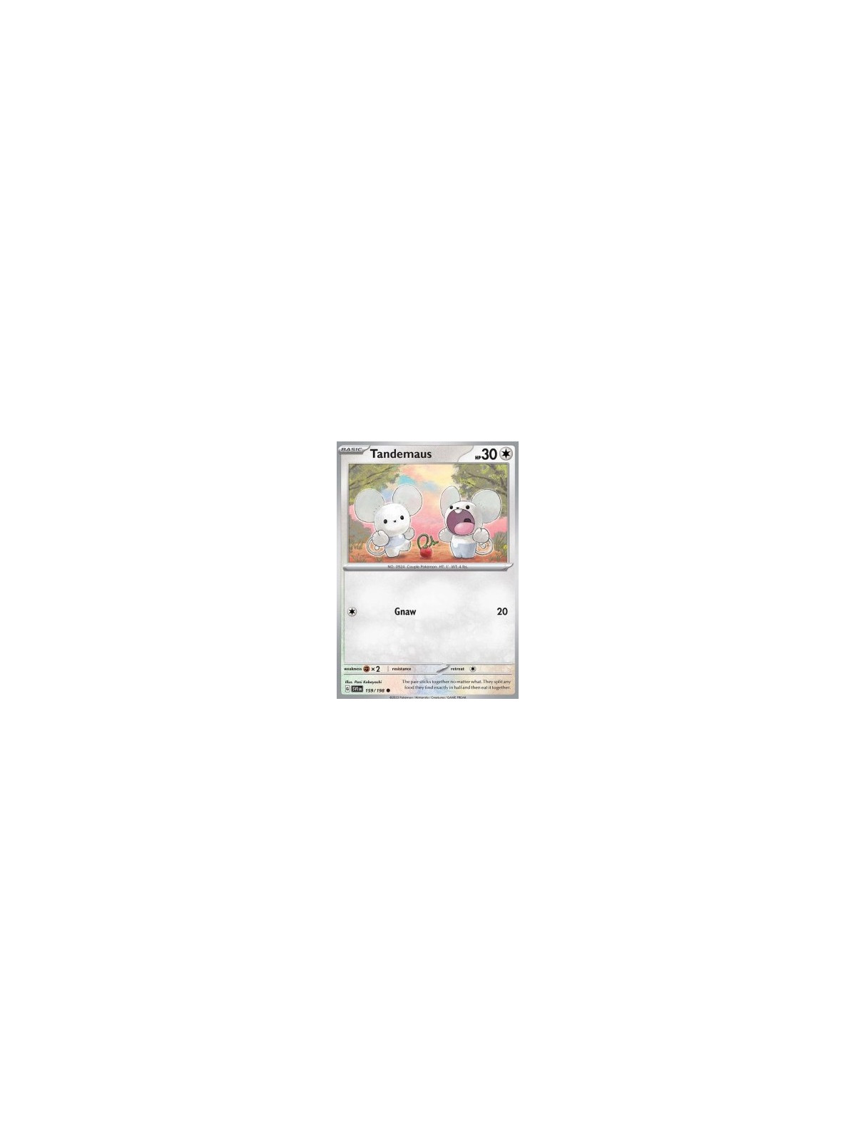 SV1en 159 - Tandemaus - Reverse Holo