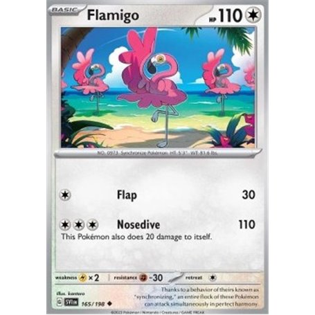 SV1en 165 - Flamingo - Reverse Holo