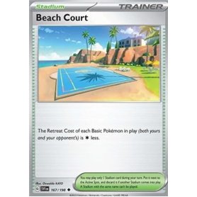 SV1en 167 - Beach Court - Reverse Holo