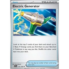SV1en 170 - Electric Generator - Reverse HoloScarlet & Violet Scarlet & Violet€ 0,99 Scarlet & Violet