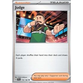 SV1en 176 - Judge - Reverse Holo SV1en 176 - Judge - Reverse Holo