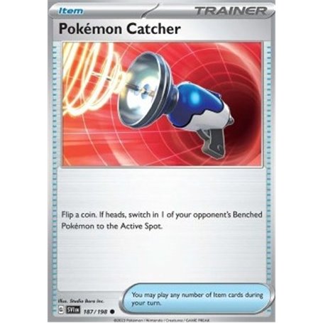 SV1en 187 - Pokémon Catcher - Reverse Holo