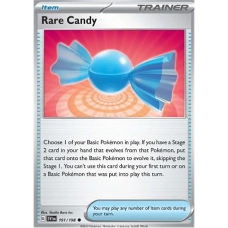 SV1en 191 - Rare Candy - Reverse Holo