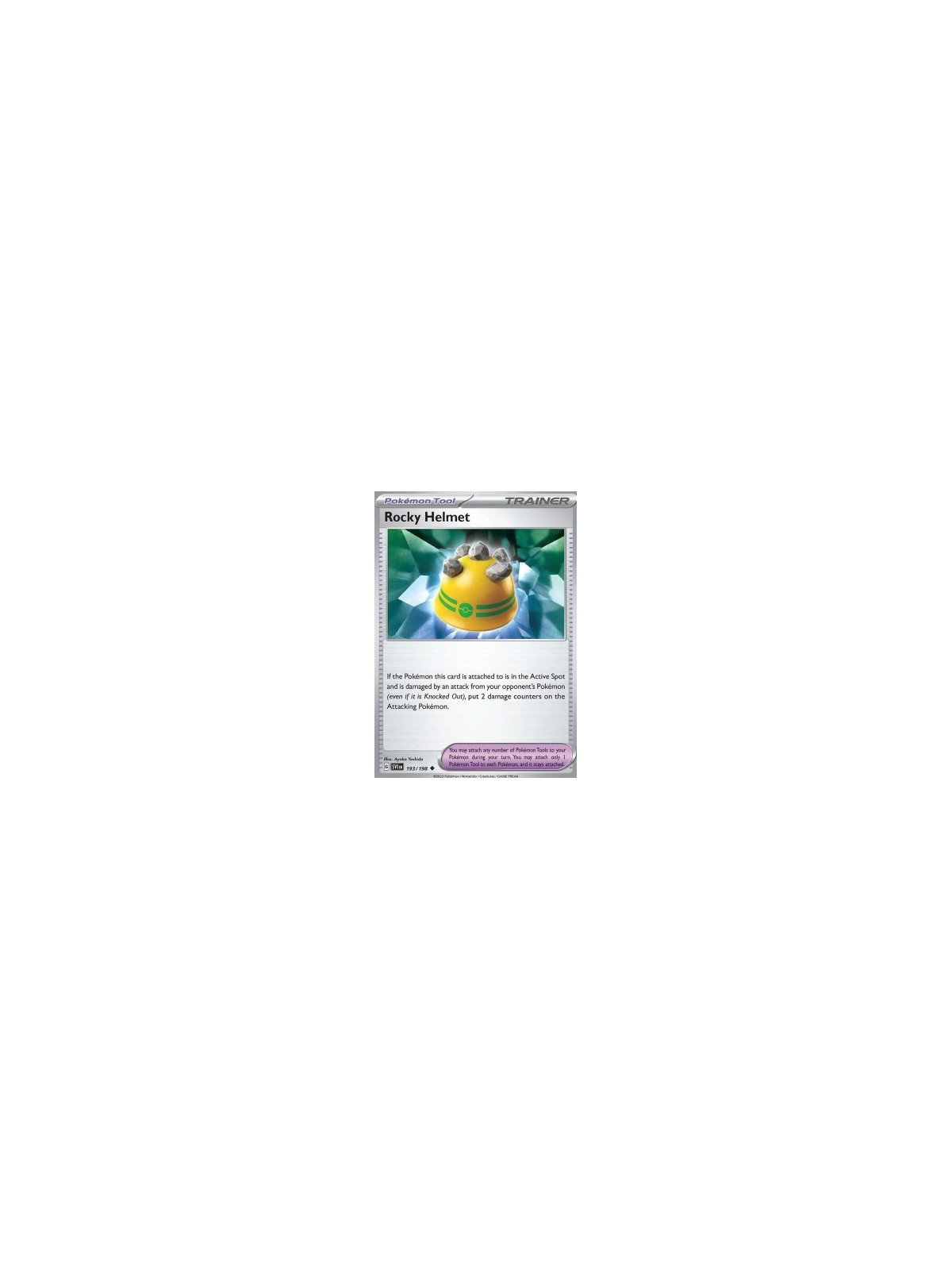 SV1en 193 - Rocky Helmet - Reverse Holo