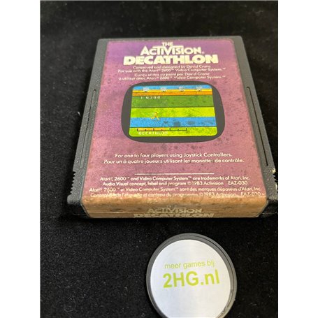 Decathlon (Game Only) - Atari 2600Atari 2600 Spellen los Paarse sticker€ 4,99 Atari 2600 Spellen los