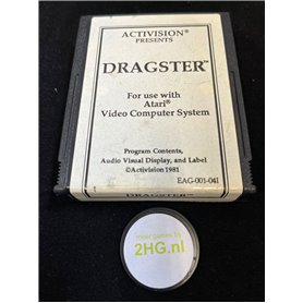Dragster (Game Only) - Atari 2600 Dragster (losse cassette)