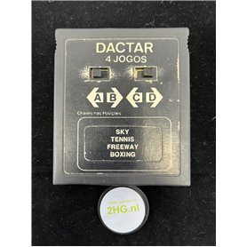 Dactar 4 Jogos (Game Only) - Atari 2600 Dactar 4 Jogos (Game Only) - Atari 2600