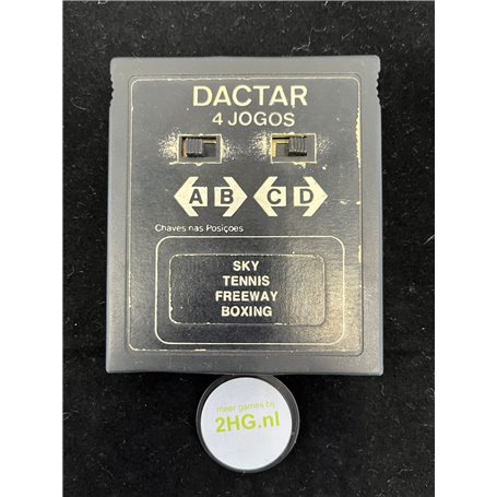 Dactar 4 Jogos (Game Only) - Atari 2600Atari 2600 Spellen los € 49,99 Atari 2600 Spellen los