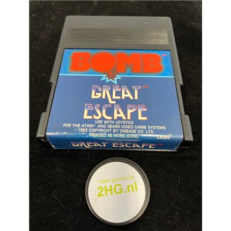 Great Escape (Game Only) - Atari 2600Atari 2600 Spellen los BOMB€ 29,99 Atari 2600 Spellen los