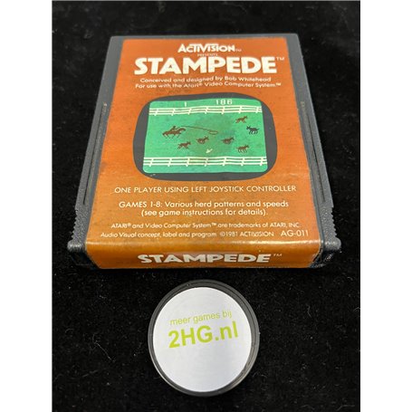 Stampede (Game Only) - Atari 2600